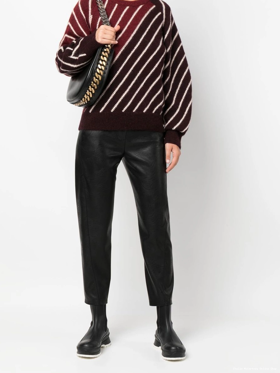 Affordable McCartney Women jumper Stella diagonal-stripe 0723